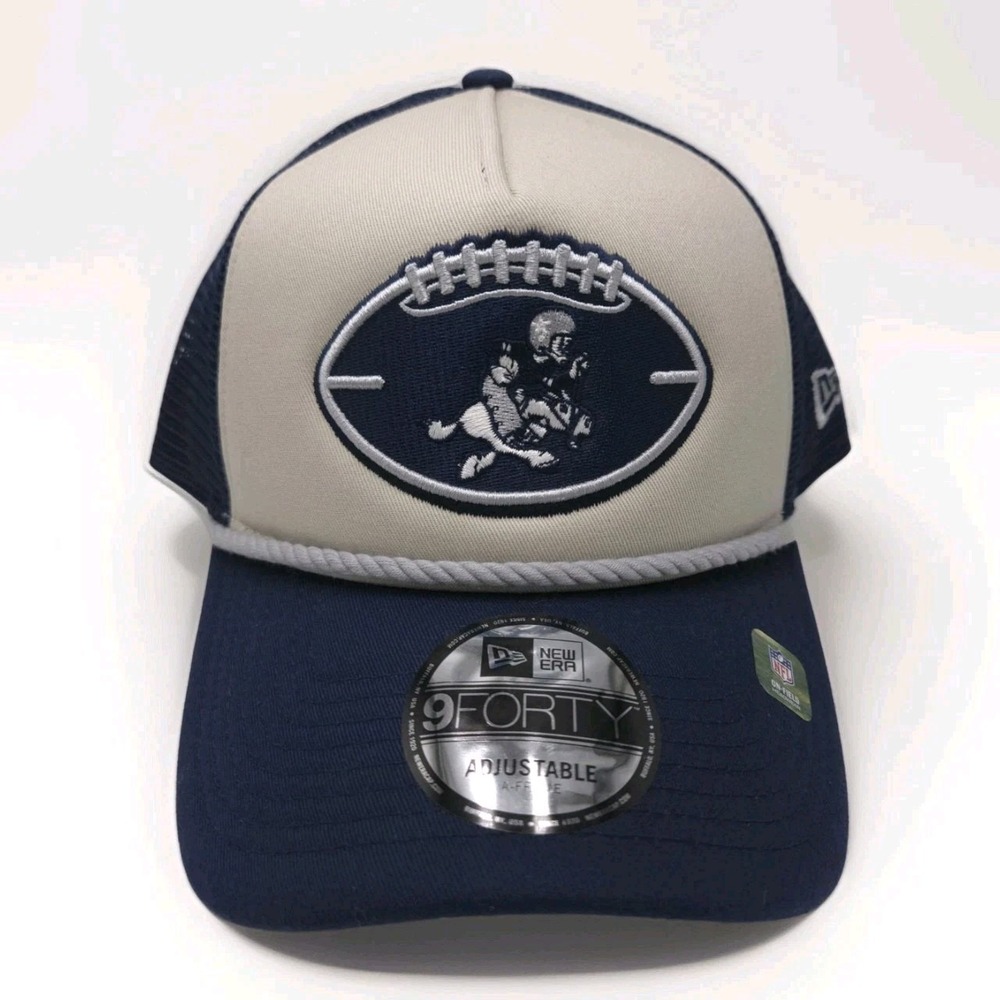 Dallas Cowboys New Era 2024 NFL Historic Sideline 9Forty A Frame Adjustable Hat